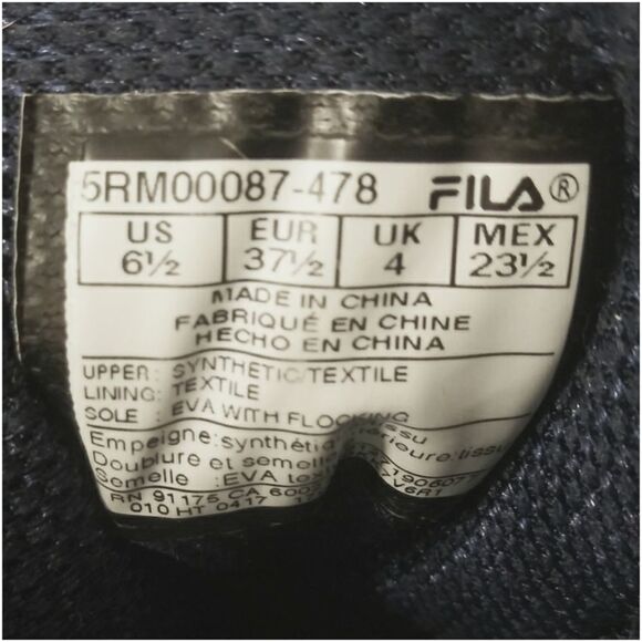 FILA MEMORY FOAM SPEEDSTRIDE SNEAKERS - Picture 6 of 7